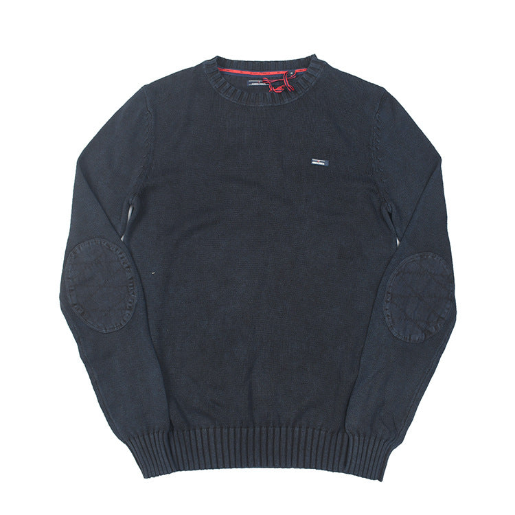 Herren Strickpullover Fein Rundhals Elastisch Modern - BerlinGlamour