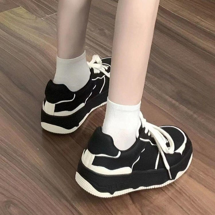 Damen Sneaker Sportlich Modisch Einzigartig Design