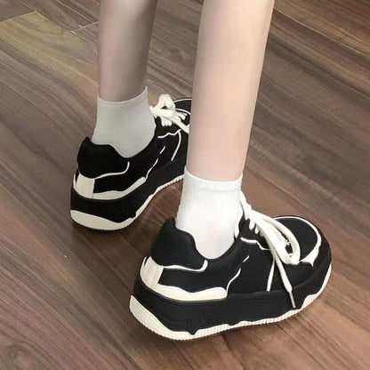 Damen Sneaker Sportlich Modisch Einzigartig Design