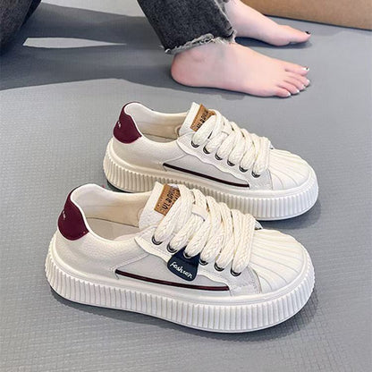 Damen Sneaker Modern Strukturiert Bequem