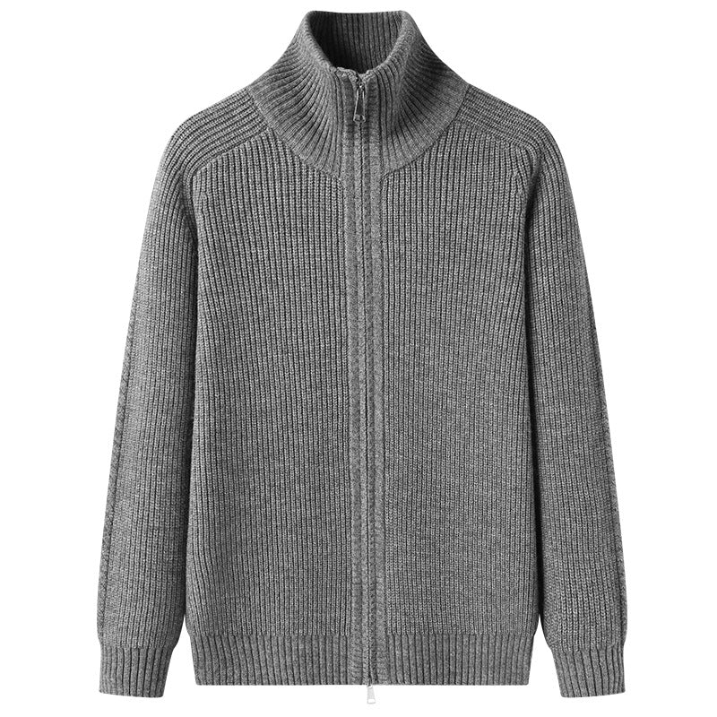 Herren Pullover Stehkragen Modern Wolle Qualität