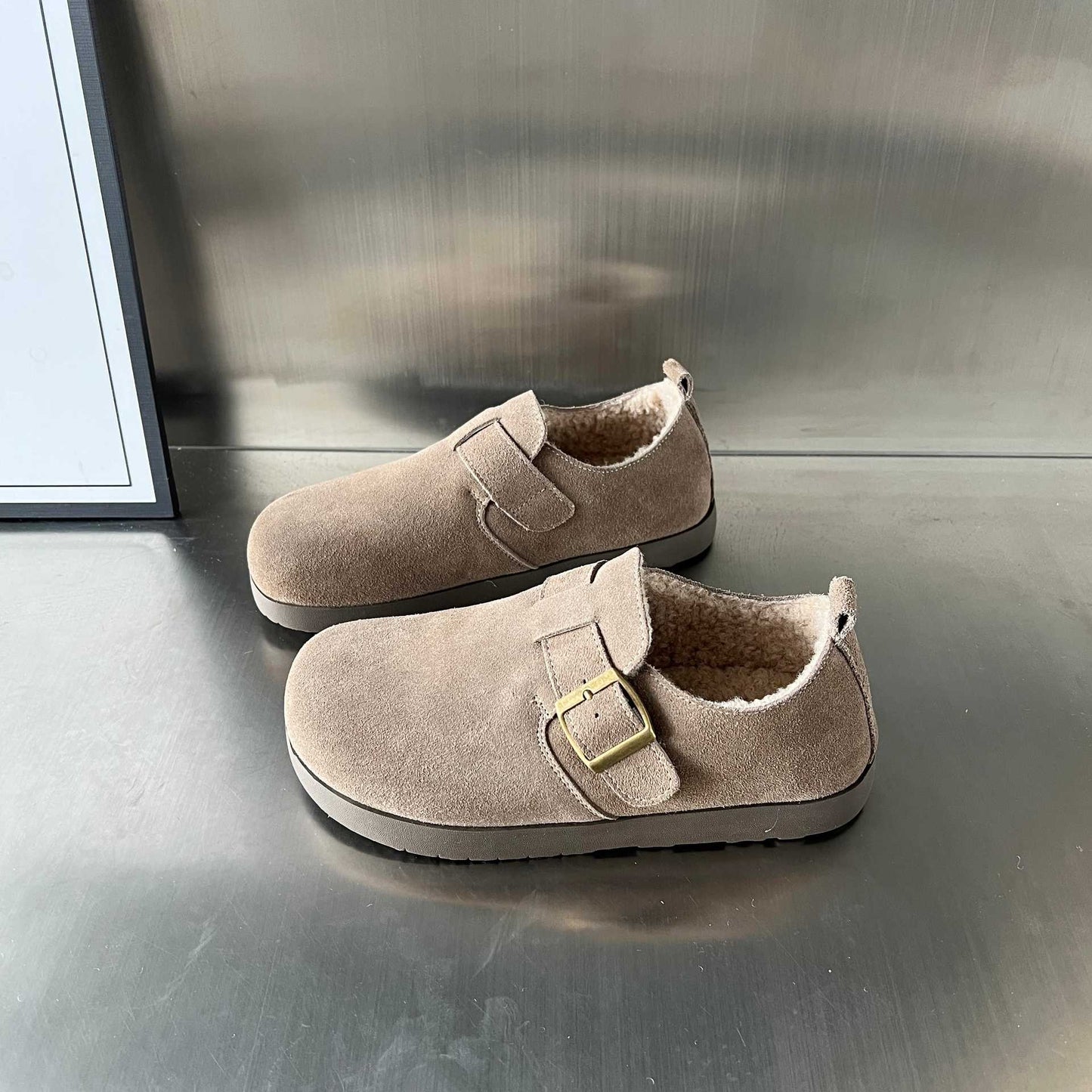 Damen Clogs Weich Bequem Verstellbarer Riemen - BerlinGlamour
