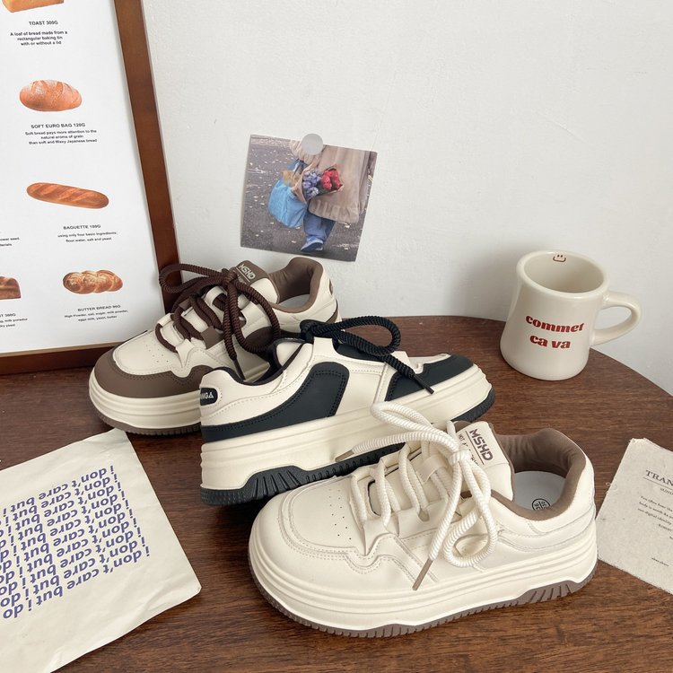 Damen Sneaker Sportlich Leicht Atmungsaktiv Schwarz
