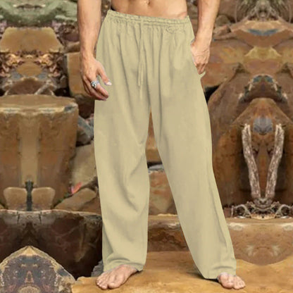 Bequeme Herrenhose Freizeithose Elastischer Bund