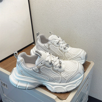 Damen Sneaker Laufschuhe atmungsaktiv mit Weichsohle