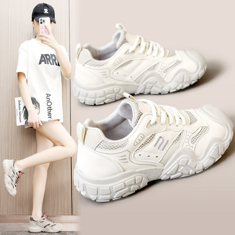 Damen Sneaker Sportlich Atmungsaktiv Mit Mesh-Obermaterial