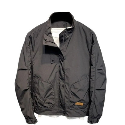 Herren Übergangsjacke Robust mit verstellbarem Kragen und vielen Taschen