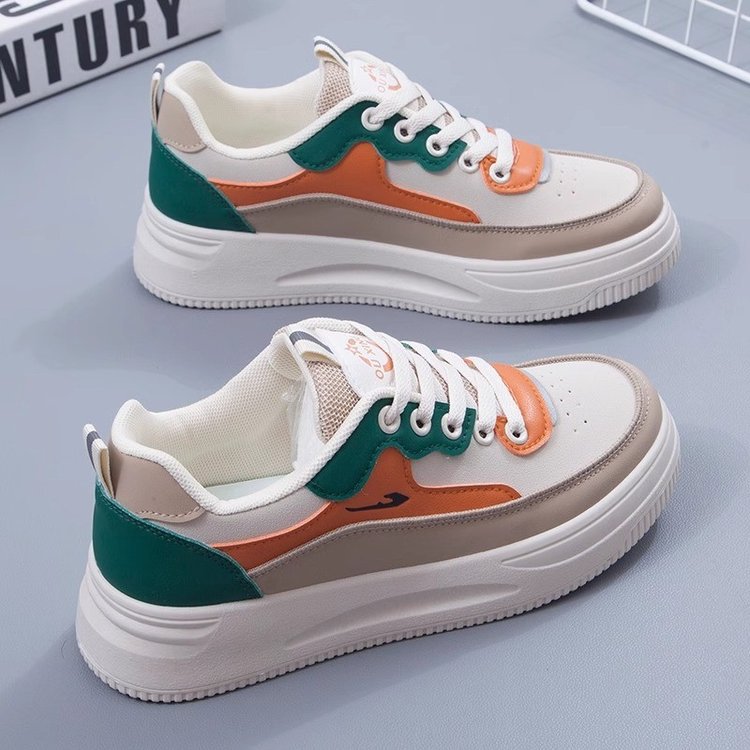 Damen Sneaker Sportlich Bequem Laufsohlen