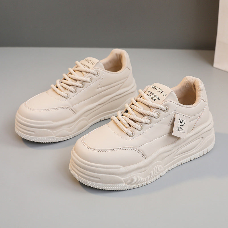 Damen Sneaker Plateau Sportschuhe Bequem Federleicht