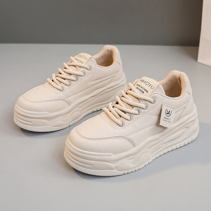 Damen Sneaker Plateau Sportschuhe Bequem Federleicht