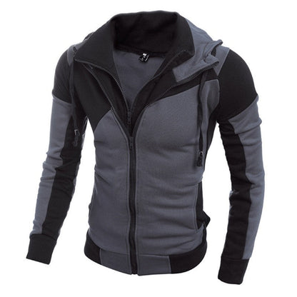 Herren Kapuzenjacke Sportlich Atmungsaktiv Modern