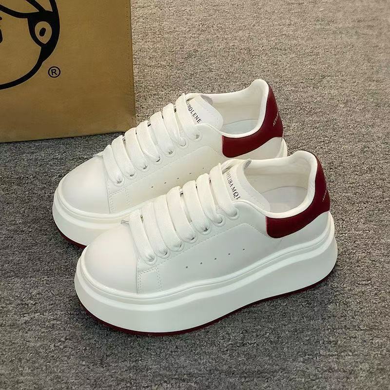 Damen Plateau Sneaker Hoch mit Weicher Sohle und Stilvollem Design