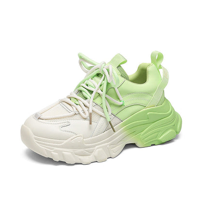 Damen Sport-Sneaker Chunky atmungsaktiv elastisch