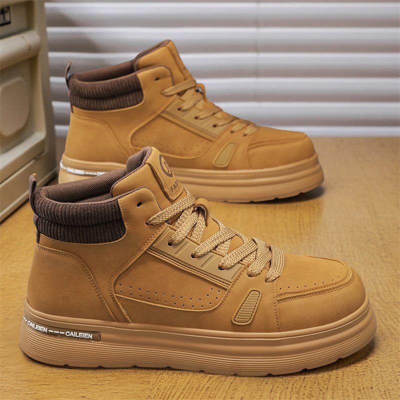 Damen Sneaker Hoch Rutschfest Isoliert Winter