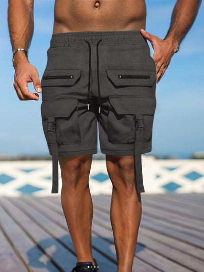 Herren Cargo Shorts Stil Utility Bequem Freizeit