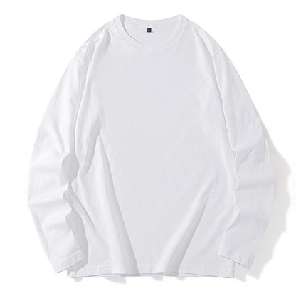 Herren T-Shirt Langarm Atmungsaktiv Rundhals