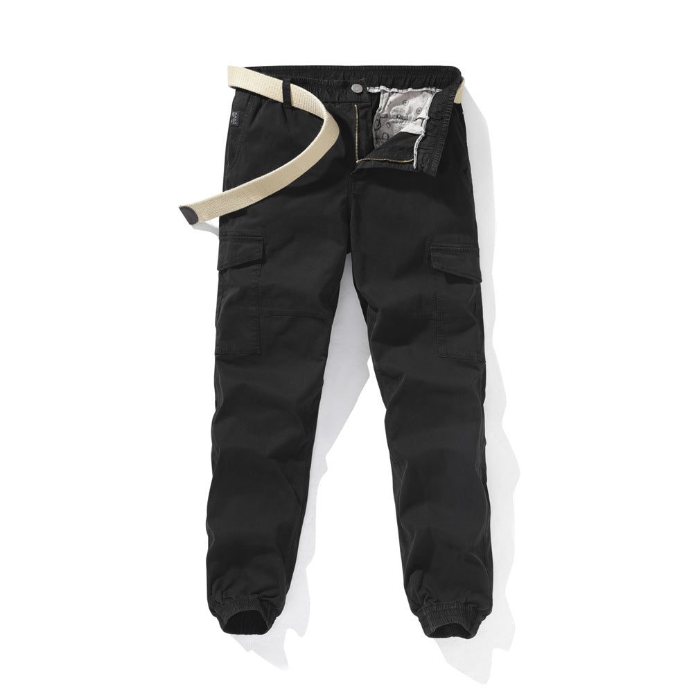 Herren Cargo-Hose Elastisch Vieltaschig Praktisch
