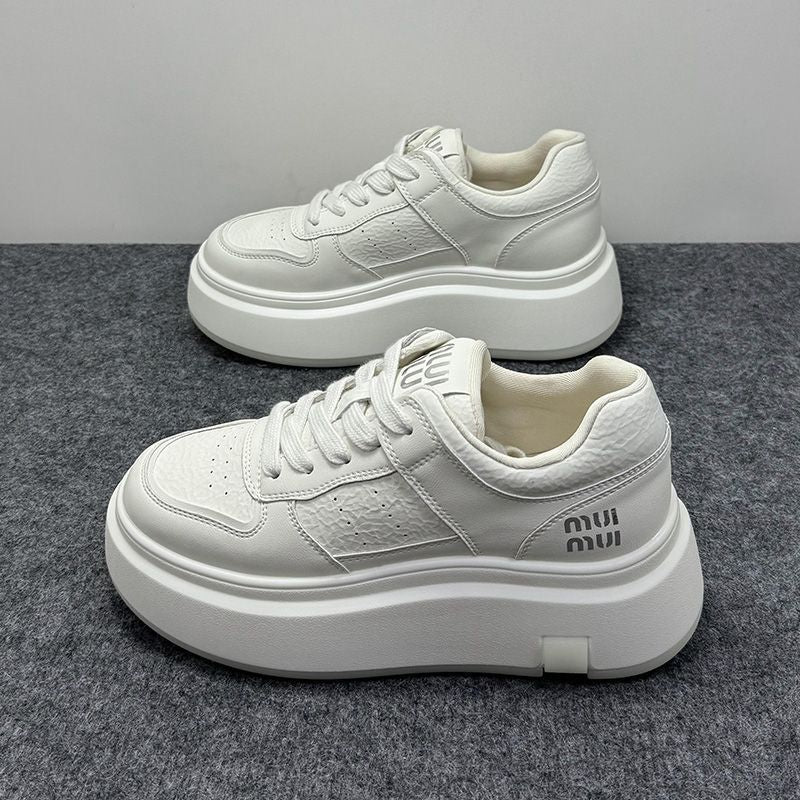 Damen Plateau Sneaker Bequem Mit Innovativem Design