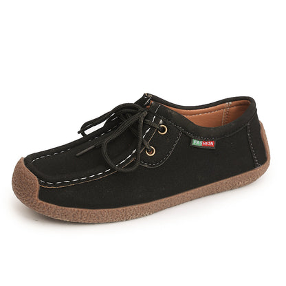 Damen Freizeitschuhe Bequem Schnürschuhe Modern