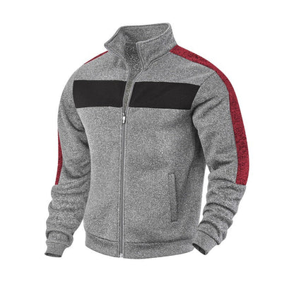 Herren Fleecejacke Sportlich Reflektierend Warm