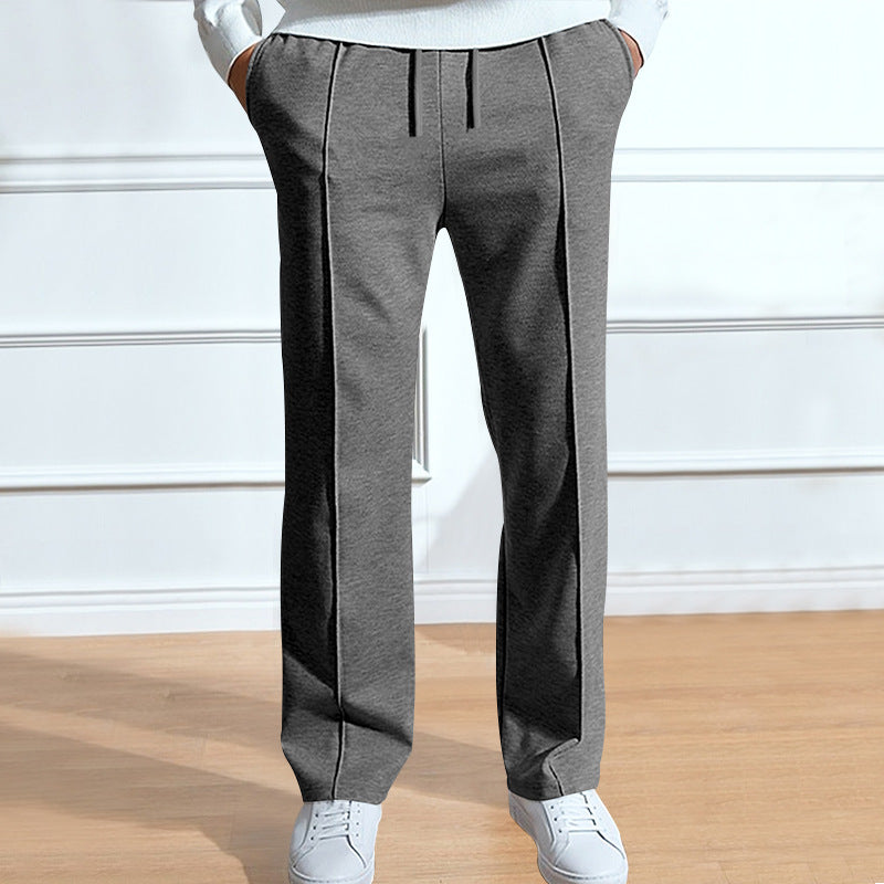 Herren Freizeithose Bequem Elastisch Mit Gummizug