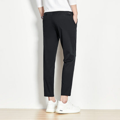 Herren Chino Hose Slim Fit Elastisch