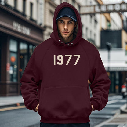 Herren Kapuzenpullover Gemütlich Mit Taschen Modern