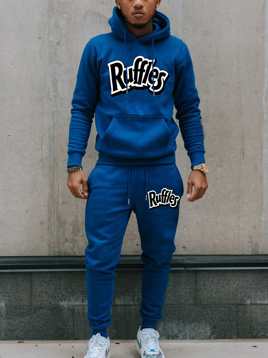 Herren Jogginganzug Set mit Logo, Gemütlich und Bequem - BerlinGlamour