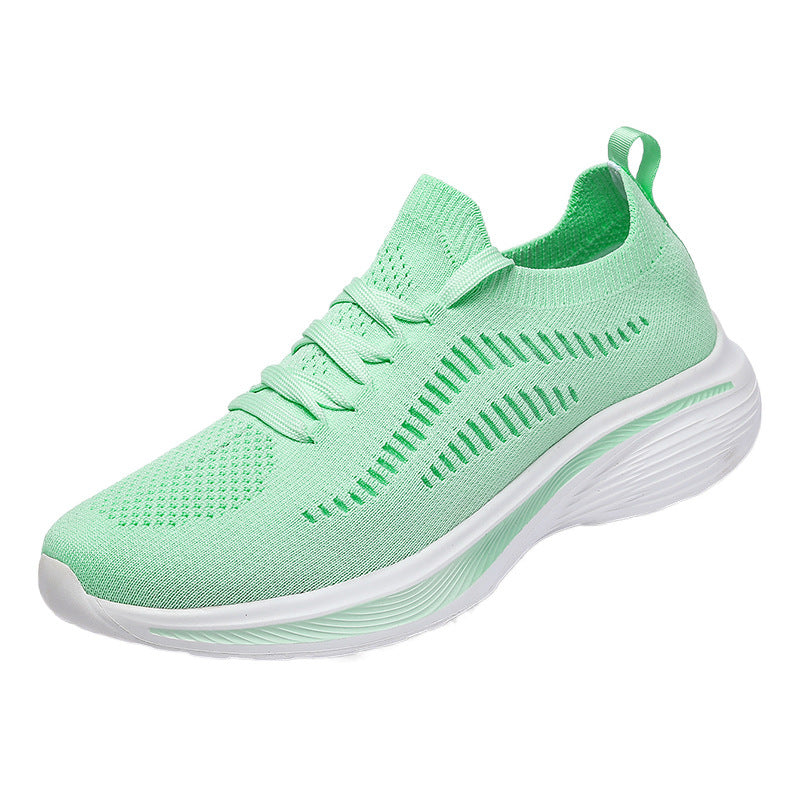 Damen Laufschuhe Atmungsaktiv Flexibel Sport Sneaker Frauen
