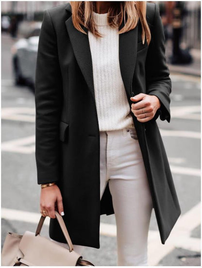 Eleganter Damen Langblazer Modern