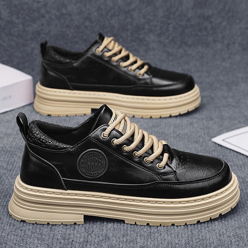 Damen Leder Sneaker Bequem Rutschfest Atmungsaktiv