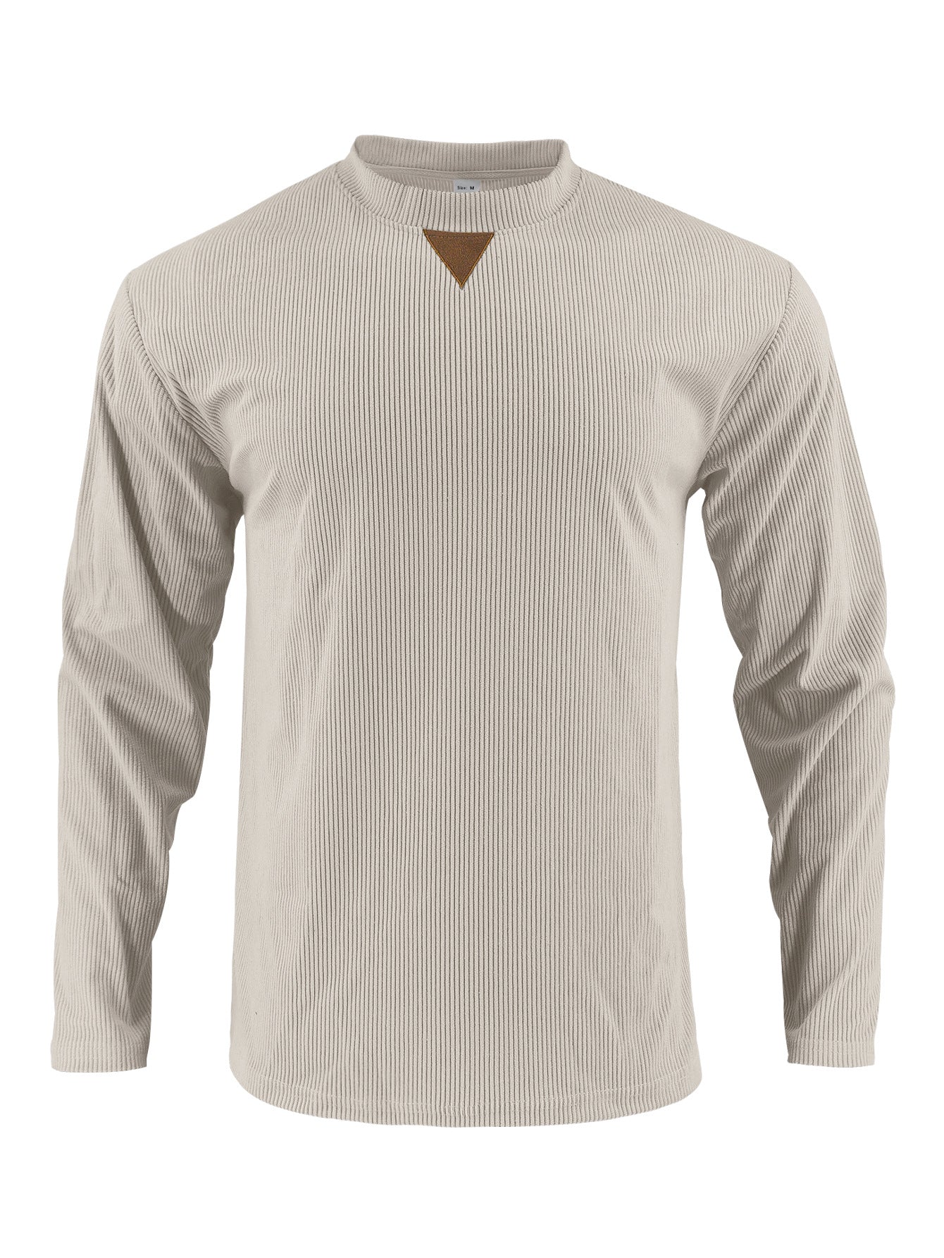 Herren Sportshirt Langarm mit Strukturdesign Modern