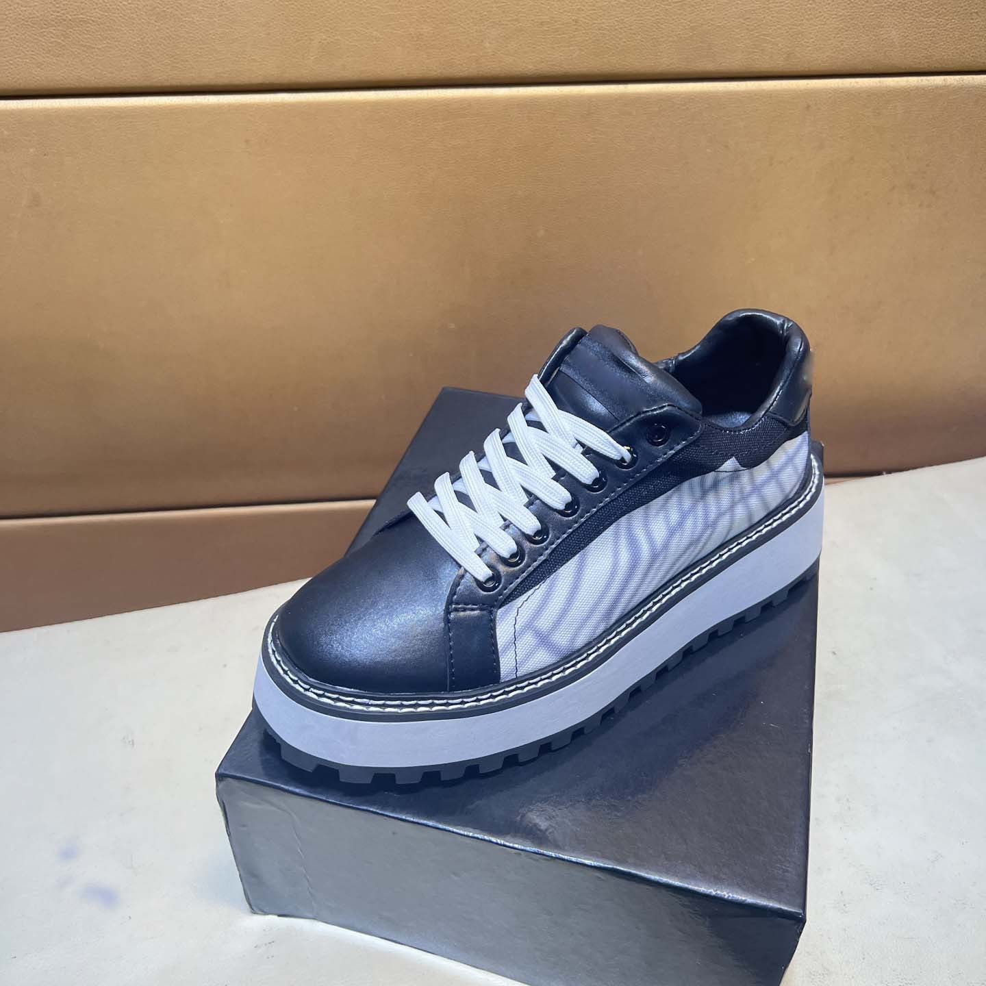 Damen Sneaker Tweed Optik BequemSportlich