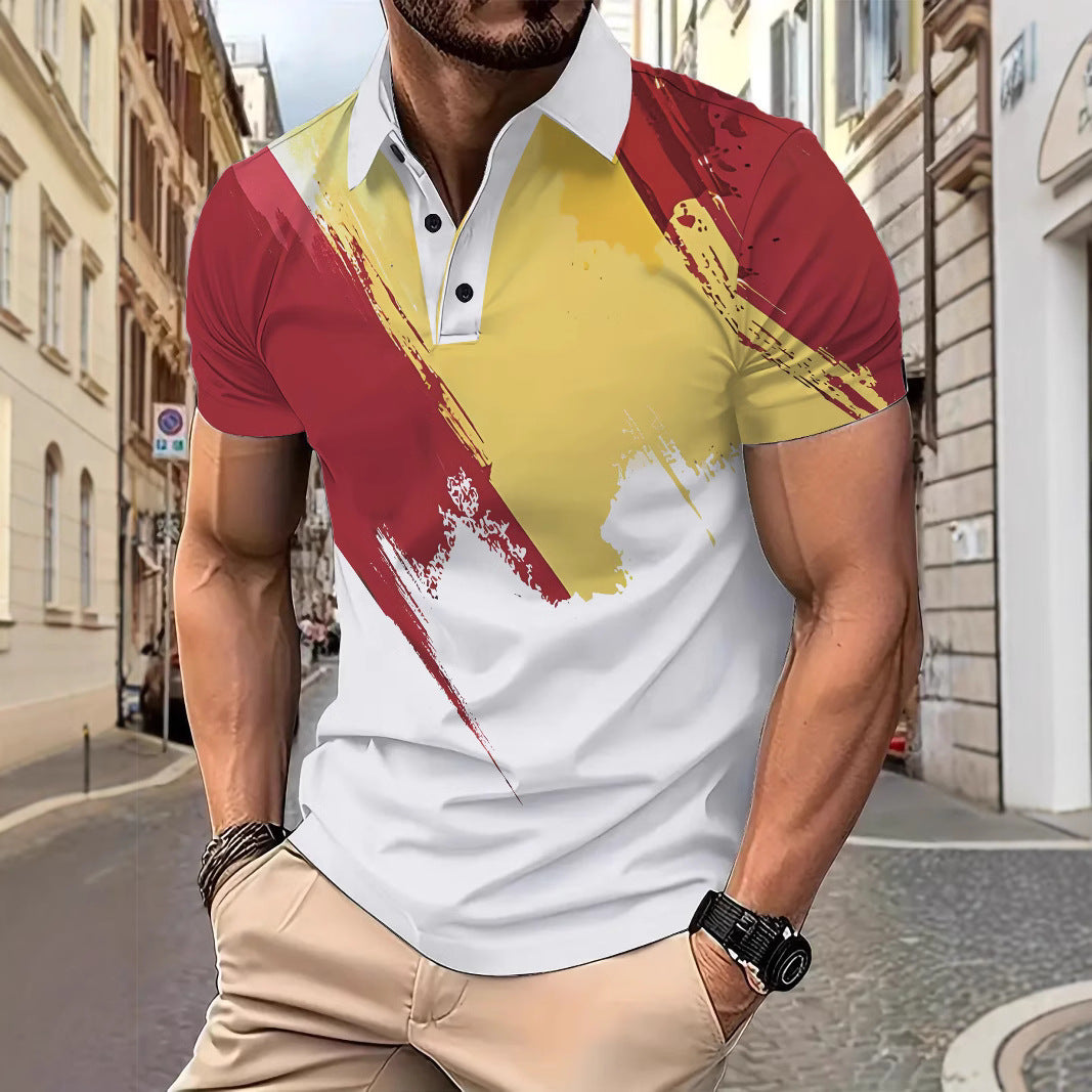 Herren Poloshirt Modern Farben Berlin Style - BerlinGlamour