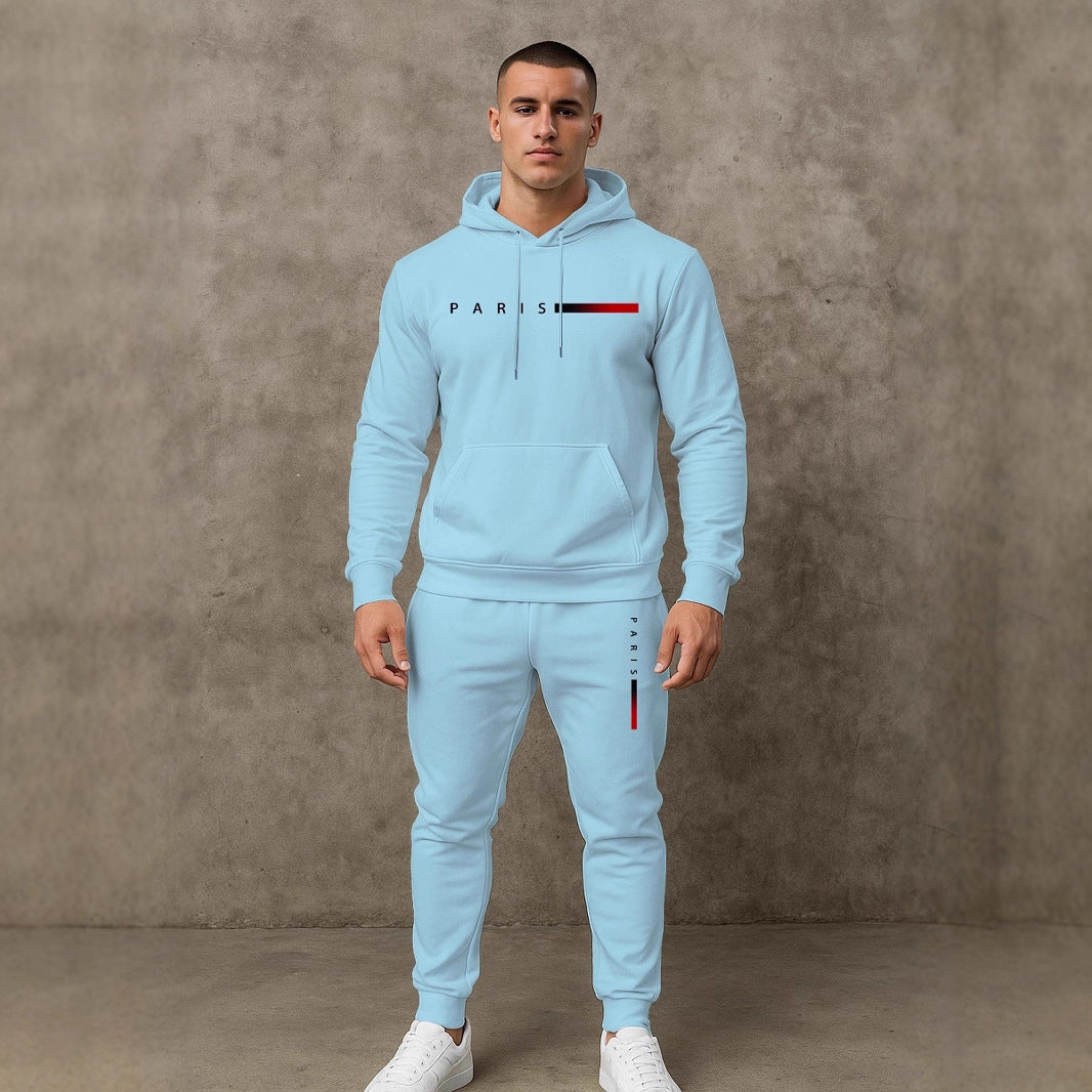 Sportlicher Hoodie Jogginghose Set Herren Training
