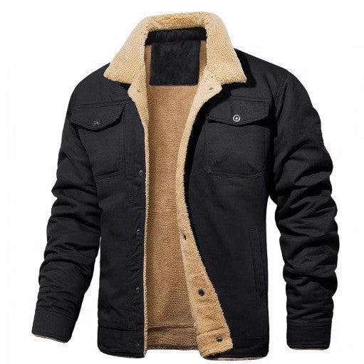 Winterfeste Jacke mit warmem Innenfutter BerlinGlamour.