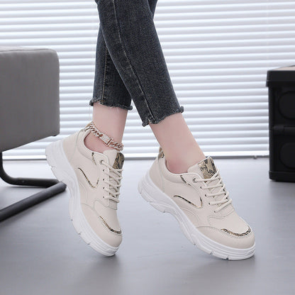 Damen Sneaker Plateau Leicht Mode Schuhe Frauen