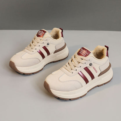 Damen Sneaker Bequem Dämpfend Kuschelig