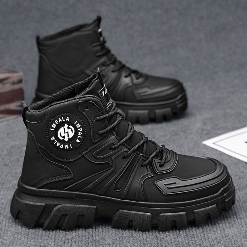 Damen High-Top Stiefel Robust Winterstiefel Rutschfest - BerlinGlamour