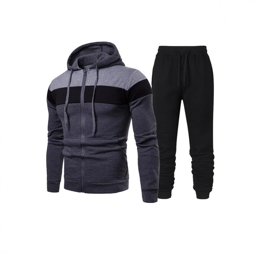 Herren Sportanzug Modern Farben Praktisch Taschen