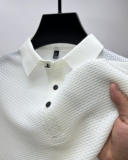Herren Poloshirt atmungsaktiv Mesh Qualität
