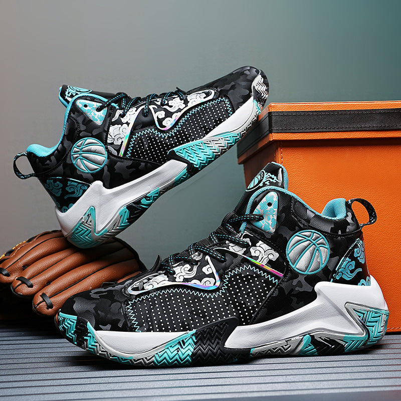 Damen Basketballschuhe bequem rutschfest mit Stoßdämpfung