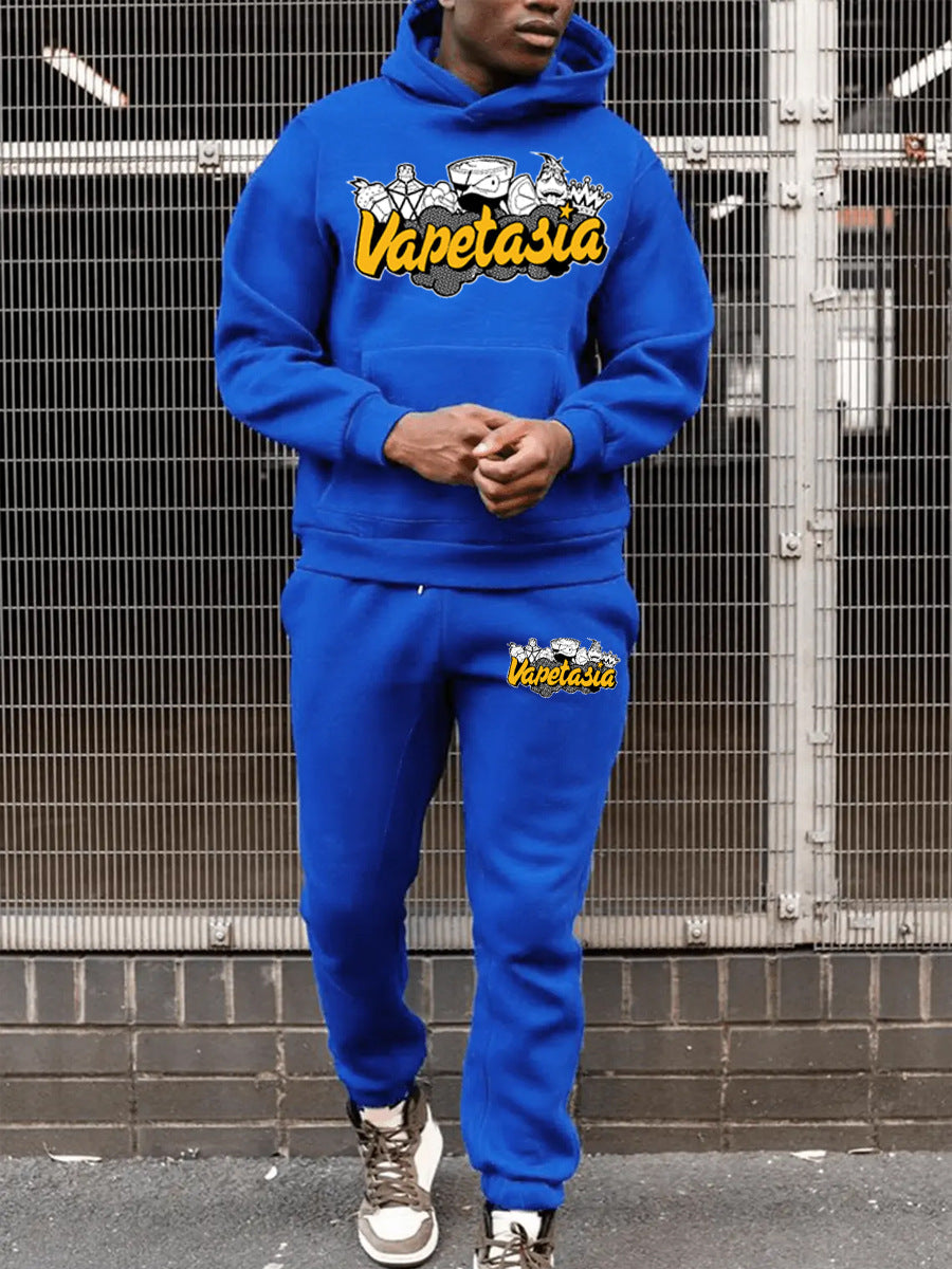 Herren Jogginganzug mit Grafikdruck Modern Sportlich