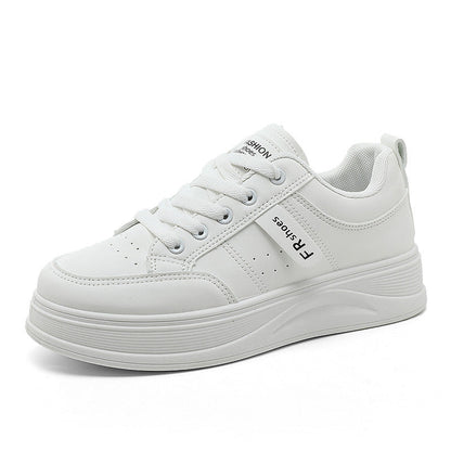 Damen Plateau Sneaker Atmungsaktiv Rutschfest Modisch