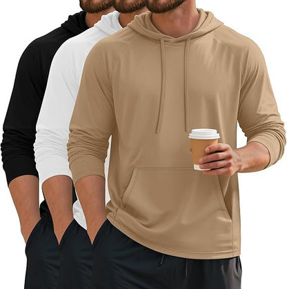 Herren Kapuzenpullover Kängurutasche Modern Komfortabel