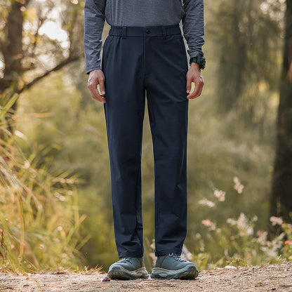 Herren Sommerhose Elastisch Mit Seitentaschen