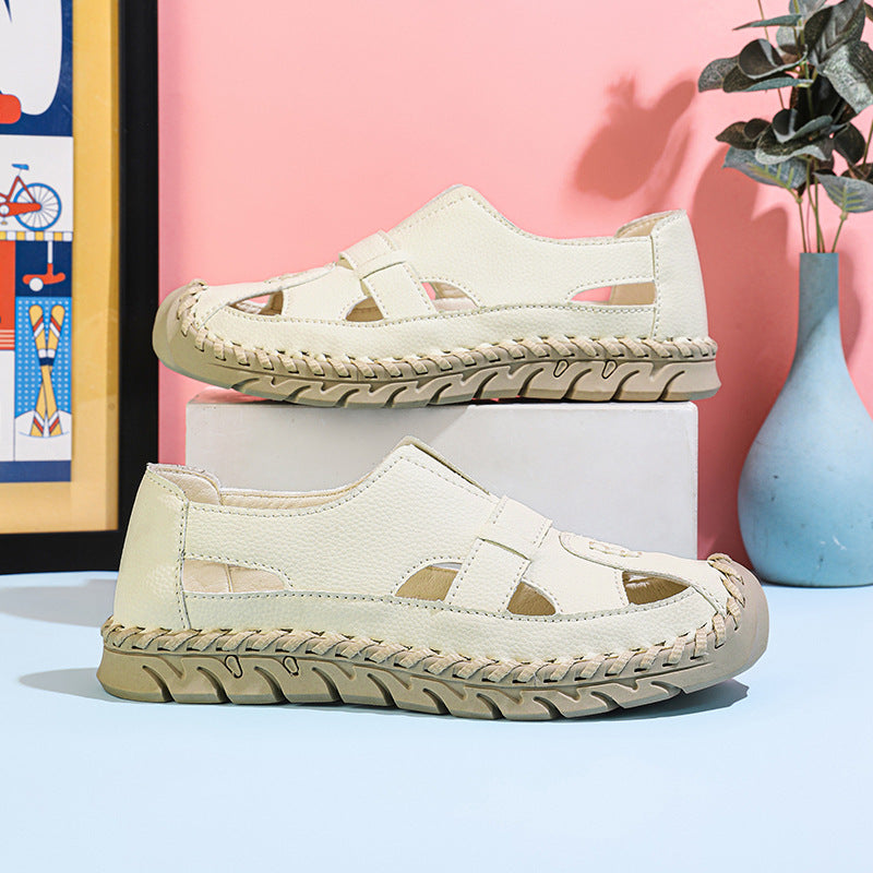 Damen Sandalen Bequem Atmungsaktiv Rutschfest Sommer
