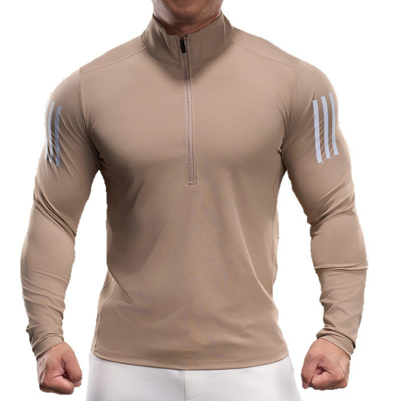 Herren Fitness-Oberteil Atmungsaktiv Kurzarm