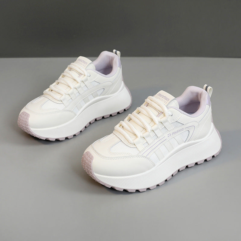 Damen Sneaker Sportlich Chunky Atmungsaktiv Comfort