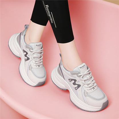 Damen Sneaker Bequem Atmungsaktiv Komfortschuhe Sport